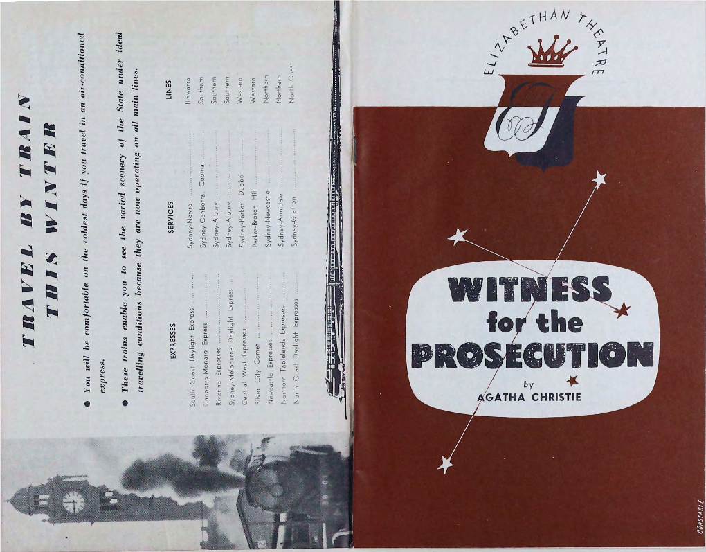 Witness for the Prosecution