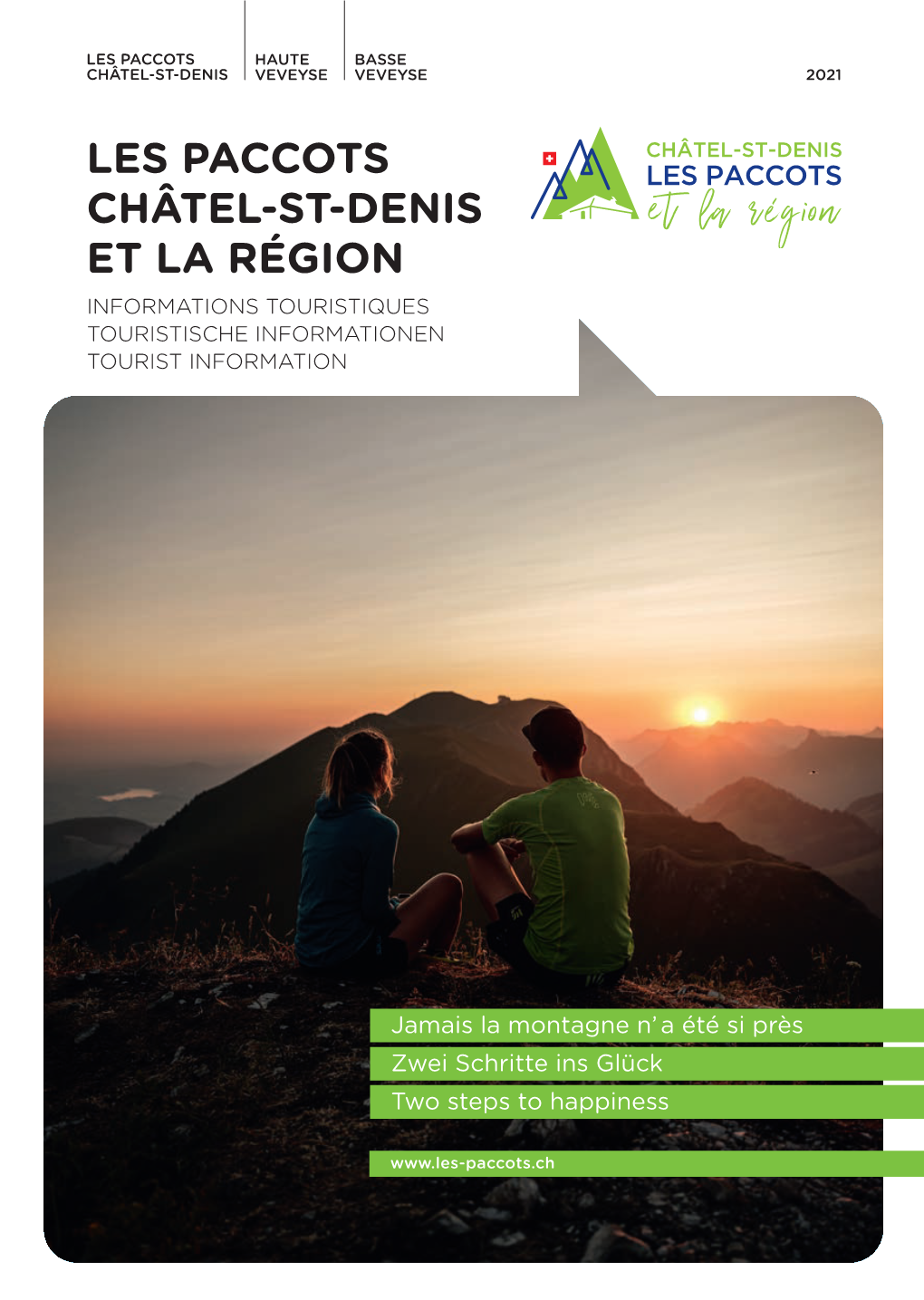 Les Paccots Châtel-St-Denis Et La Région Informations Touristiques Touristische Informationen Tourist Information