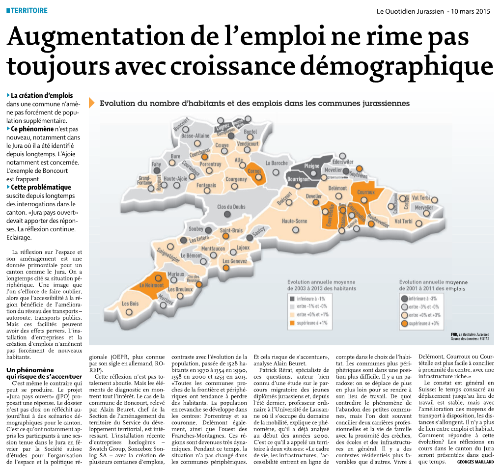 Augmentation De L'emploi Ne Rime Pas Toujours Avec Croissance