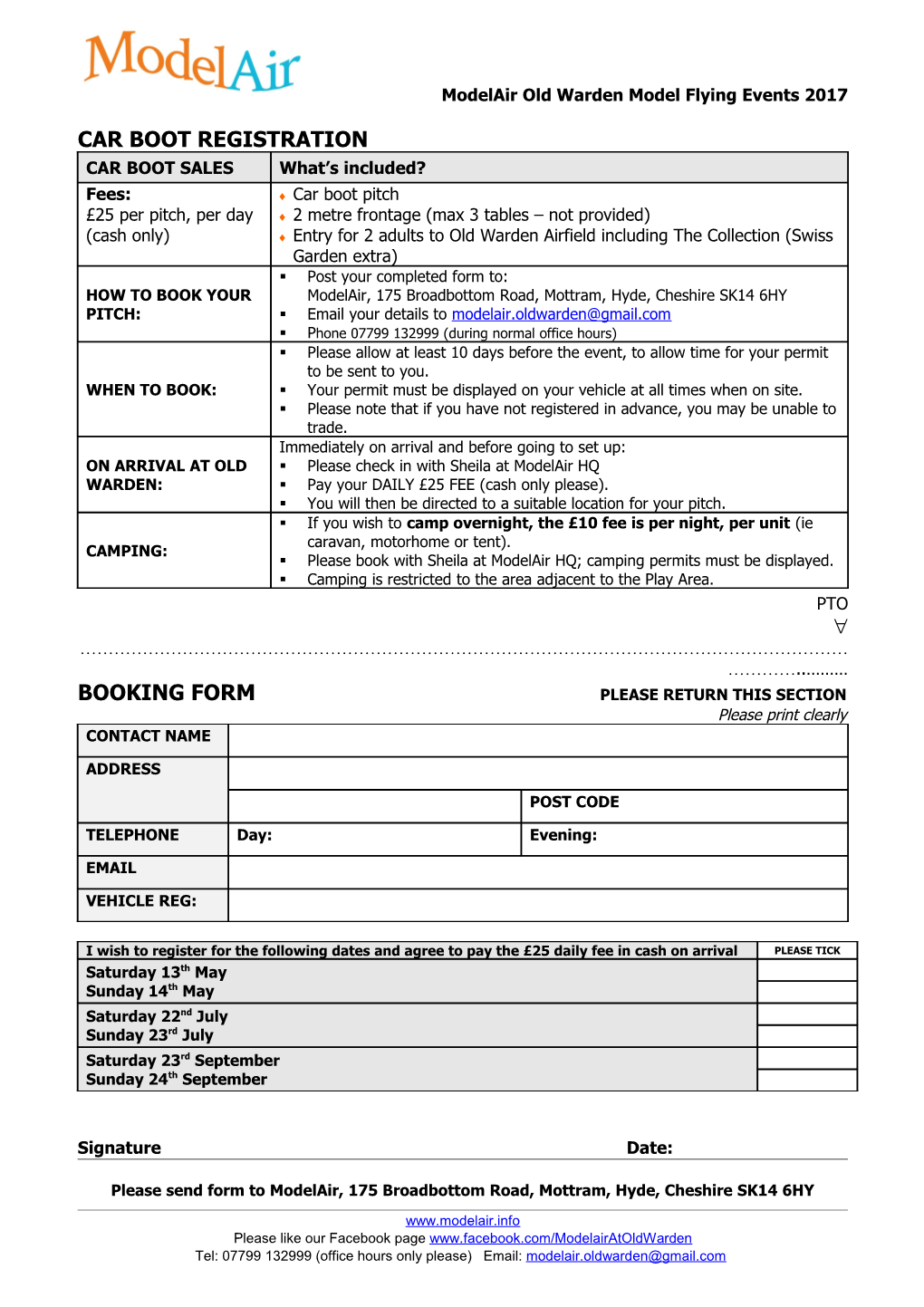 Trade Booking Form