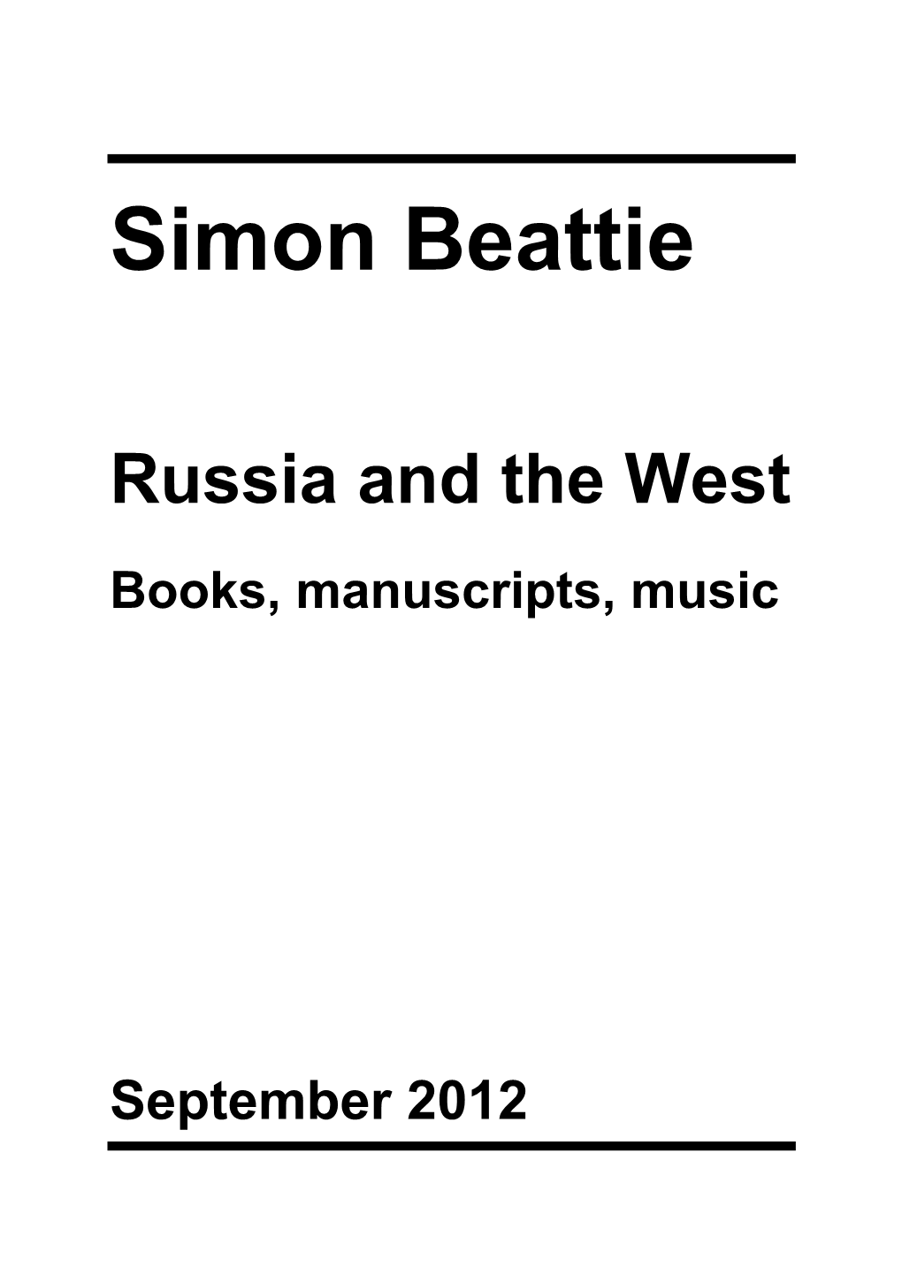 Simon Beattie