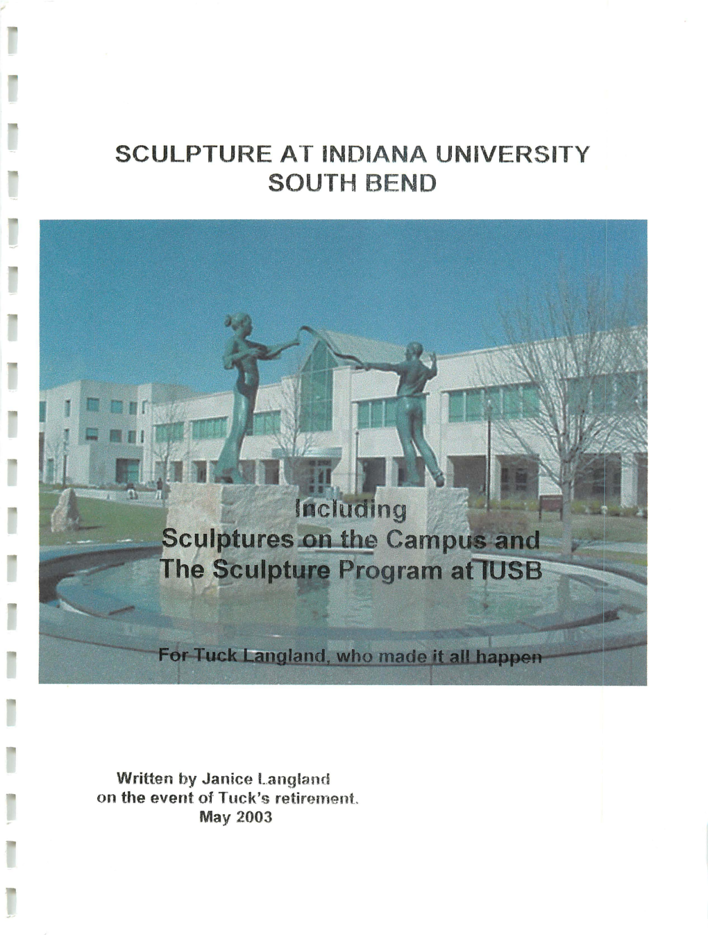 Sculpture at Indiana University South Bend