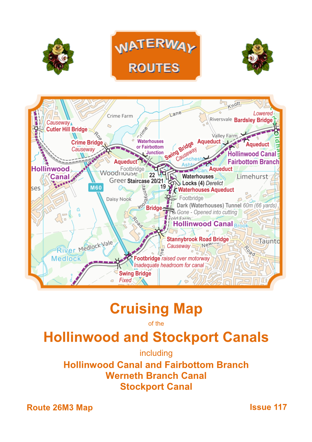 Hollinwood and Stockport Canals Map in Acrobat