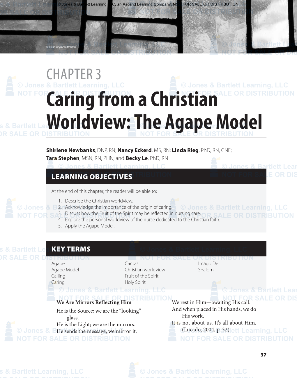 Caring from a Christian Worldview: the Agape Model