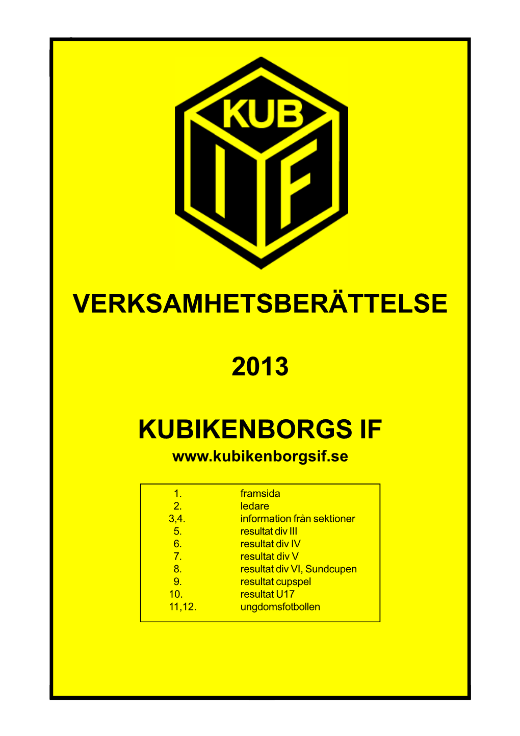 VB Kuben 2013