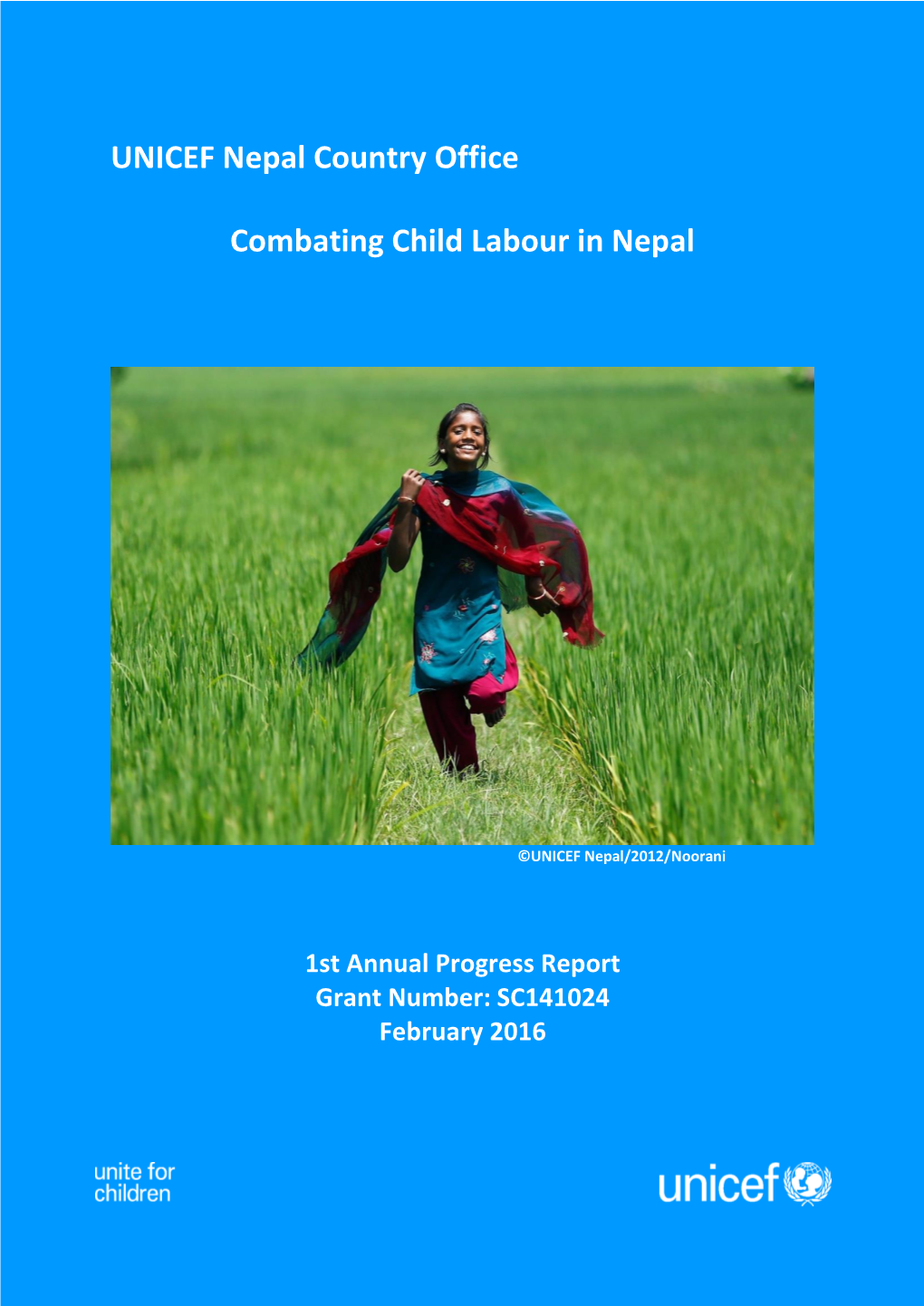 UNICEF Nepal Country Office Combating Child Labour in Nepal