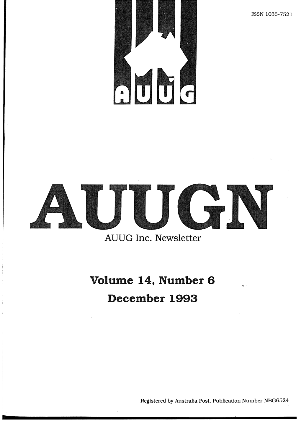 Volume 14, Number 6 December 1993
