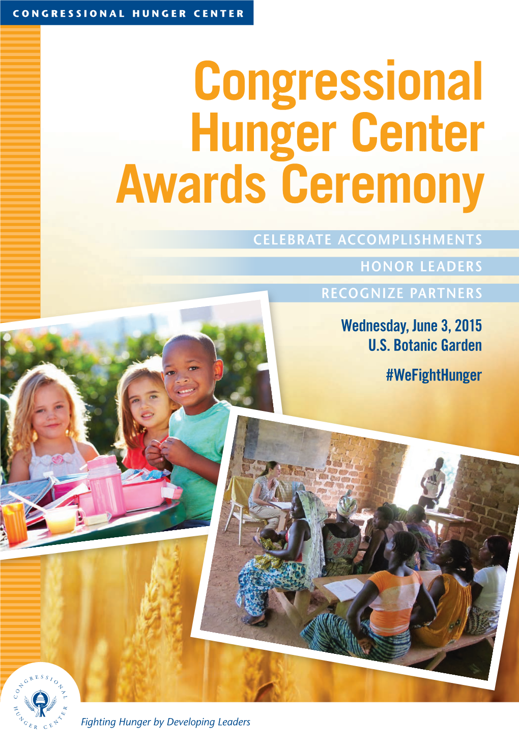 Congressional Hunger Center Awards Ceremony