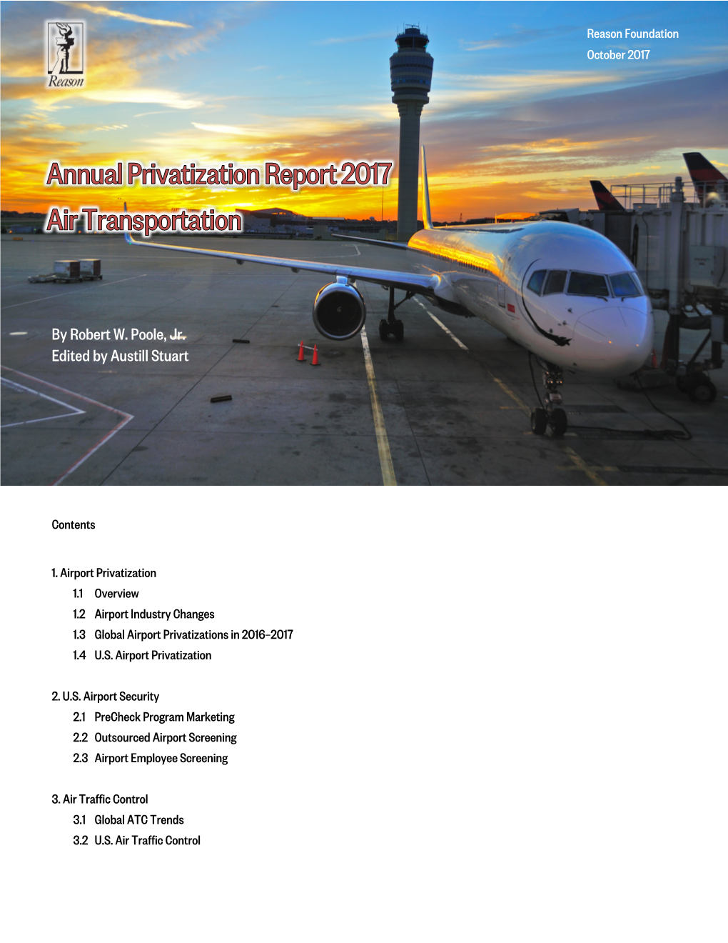 Annual Privatization Report 2017: Air Transportation | 3