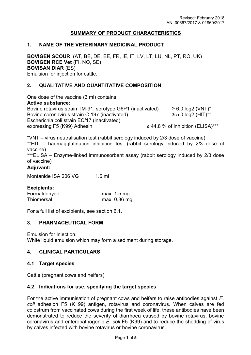 1. Name of the Veterinary Medicinal Product s29