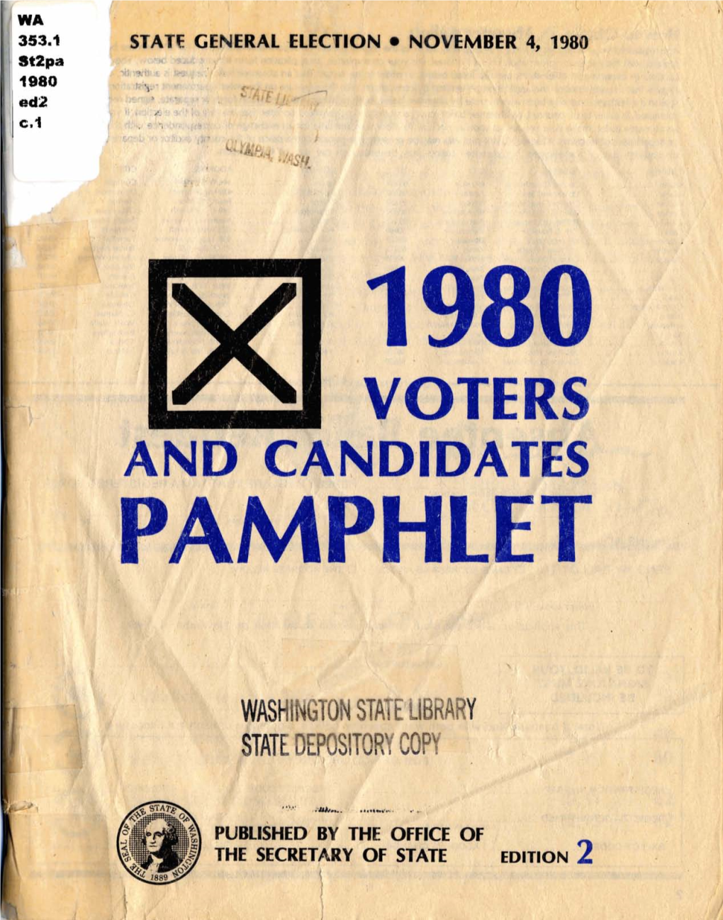 Voters' Pamphlet 1980.Pdf