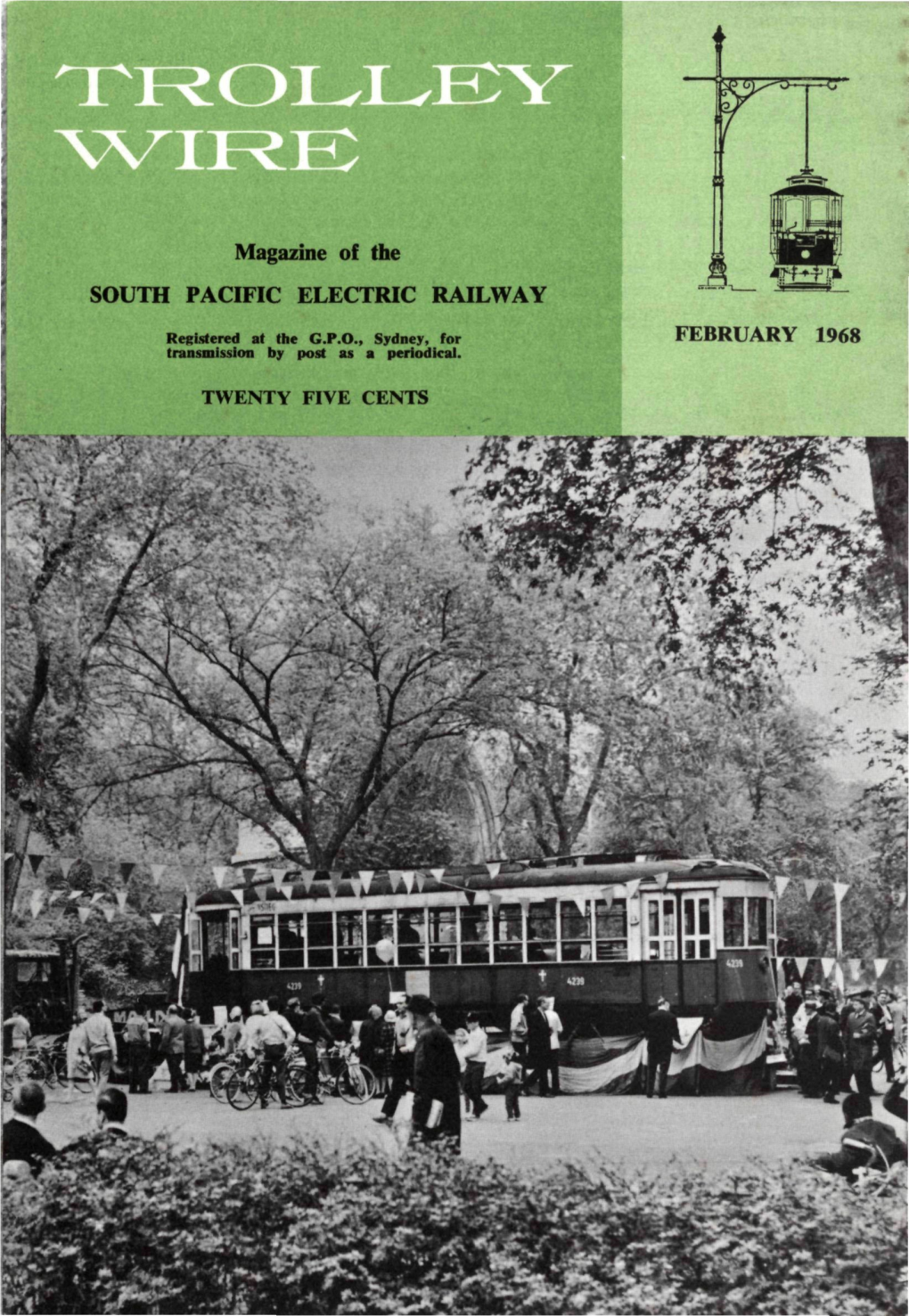 Magazine of the SOUTH PACIFIC ELECTRIC RAILWAY