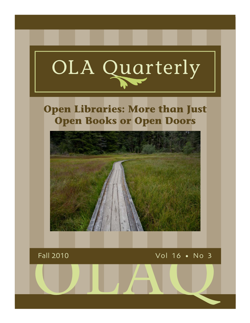 OLA Quarterly