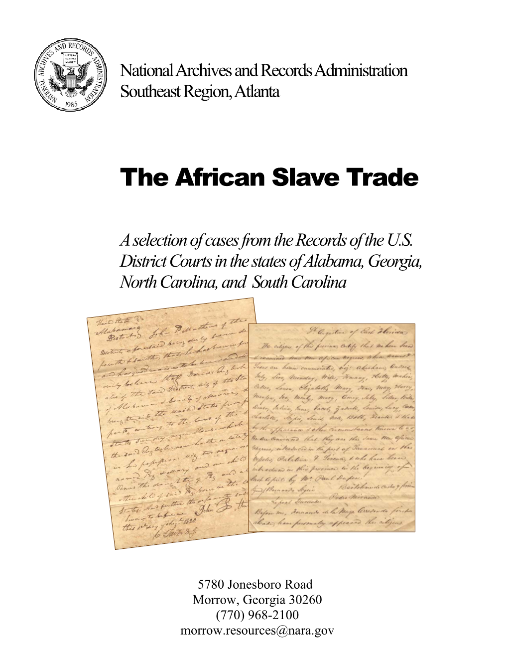 The African Slave Trade