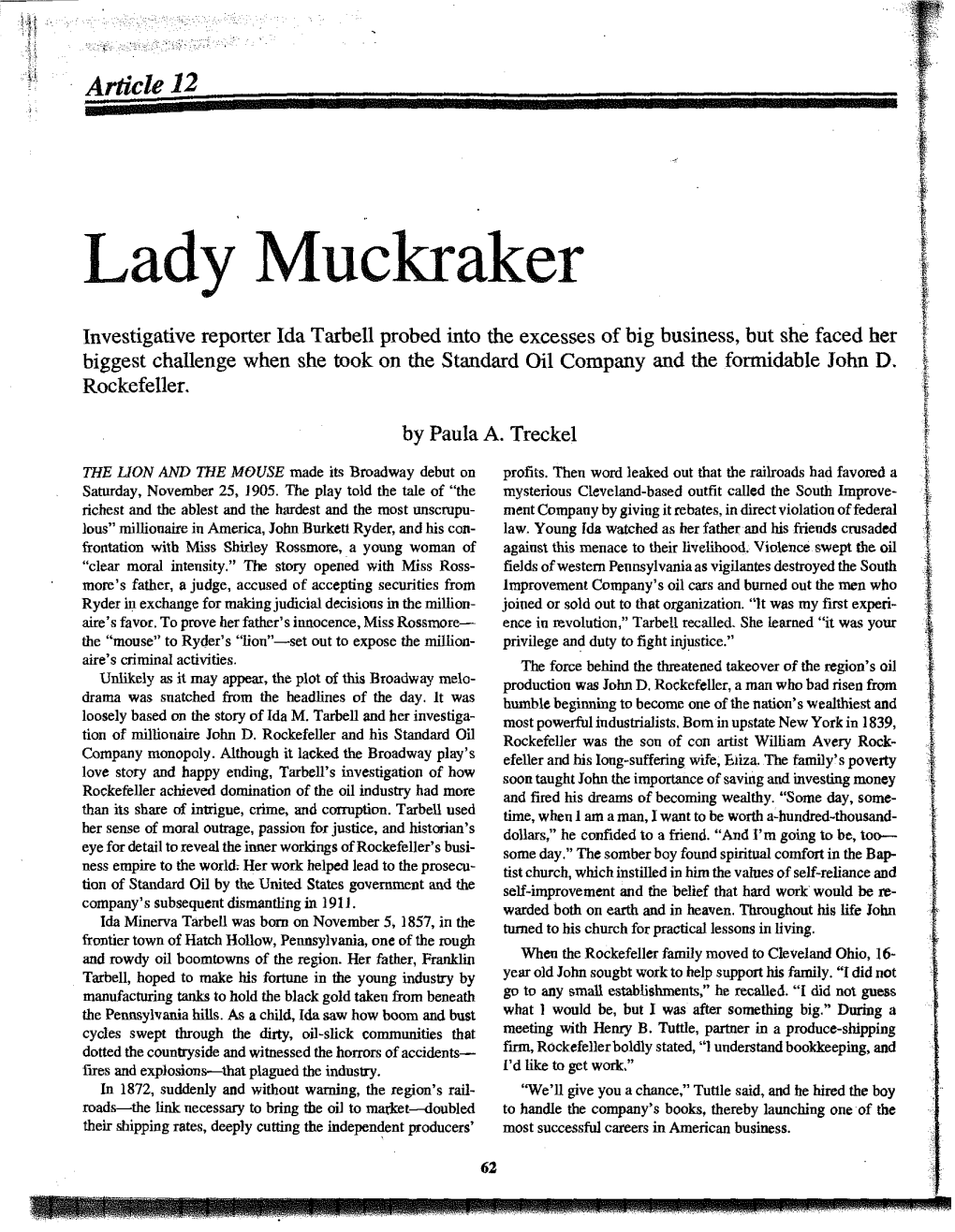 Lady Muckraker