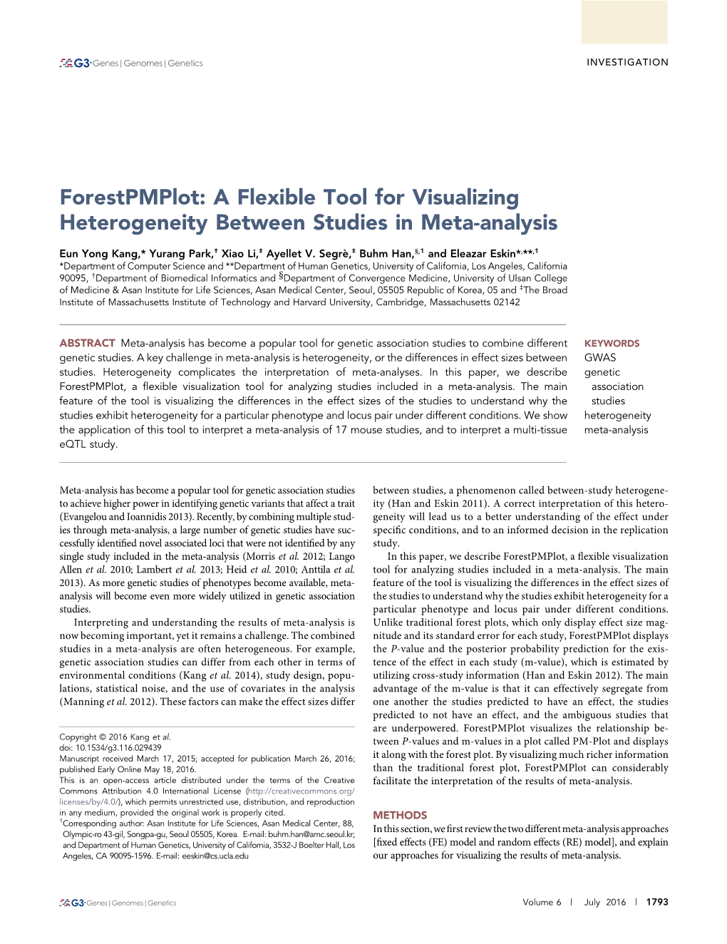 A Flexible Tool for Visualizing Heterogeneity Between Studies in Meta-Analysis