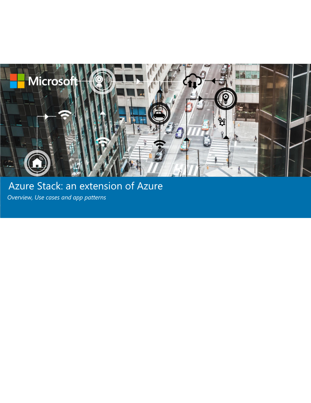 Azure Stack: an Extension of Azure