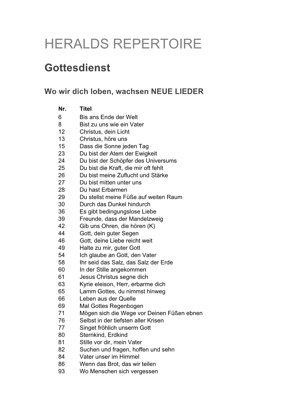 Heralds-Repertoire-Gottesdienst.Pdf