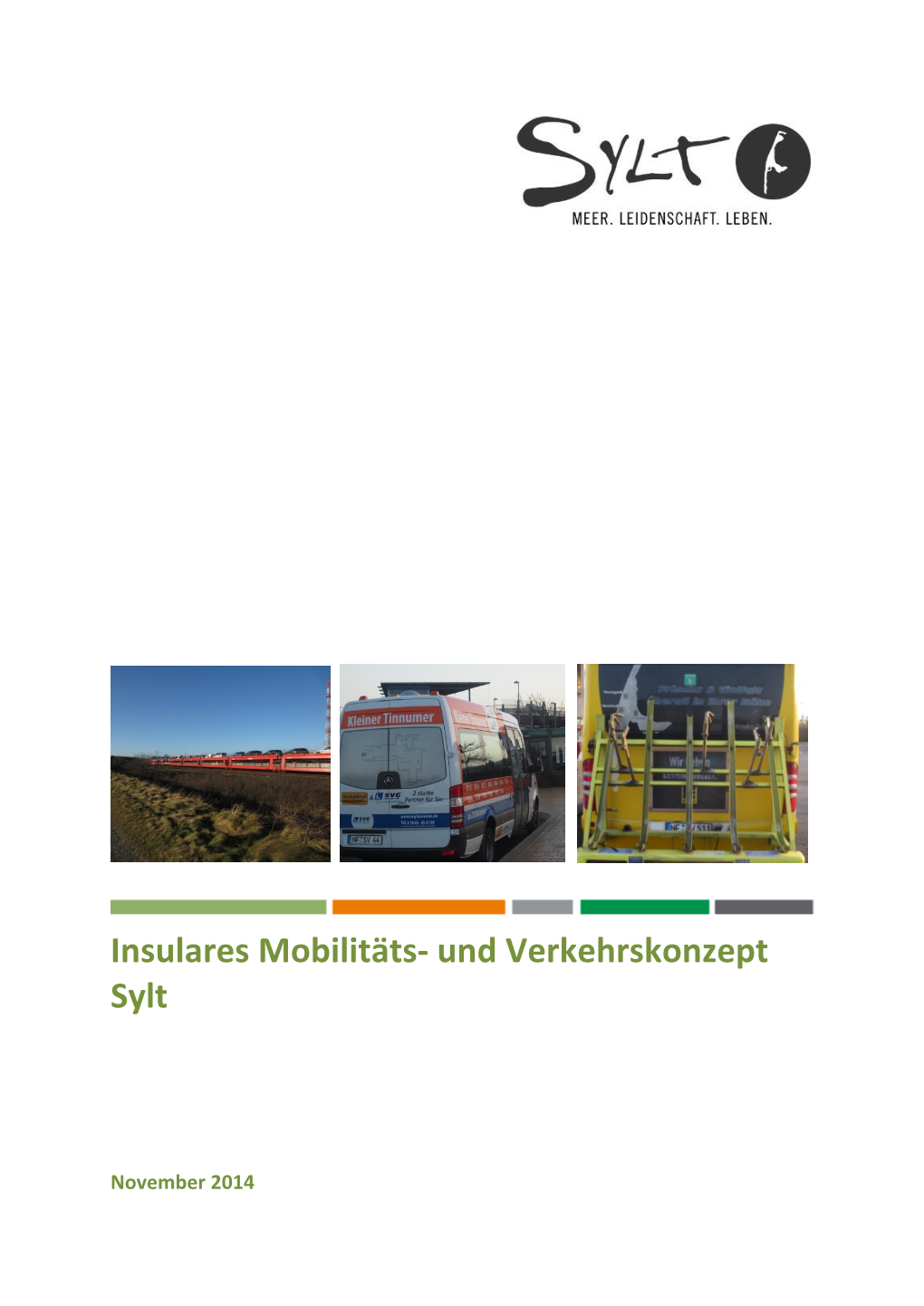Insulares Mobilitäts- Und Verkehrskonzept Sylt
