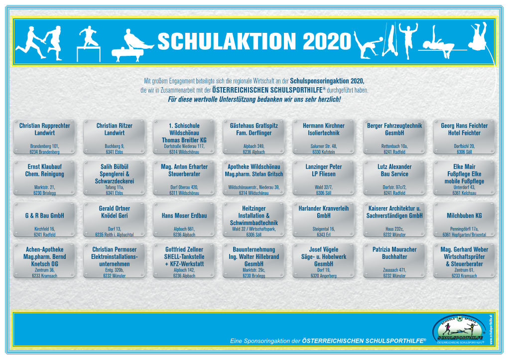 Schulaktion 2020