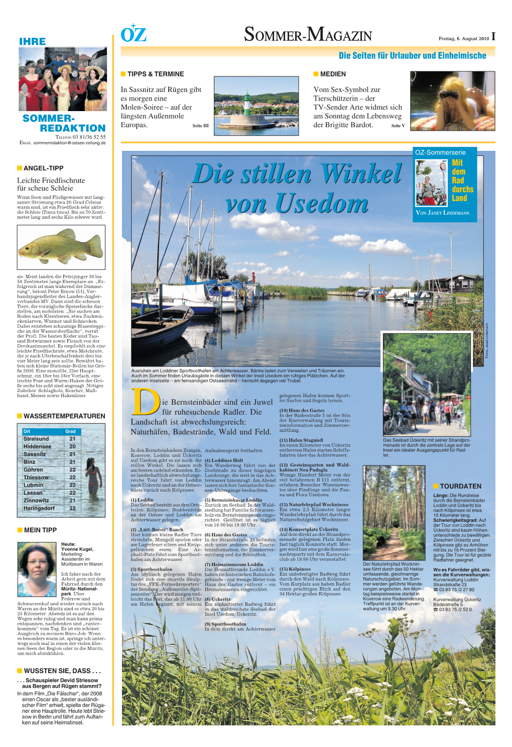 Die Stillen Winkel Von Usedom