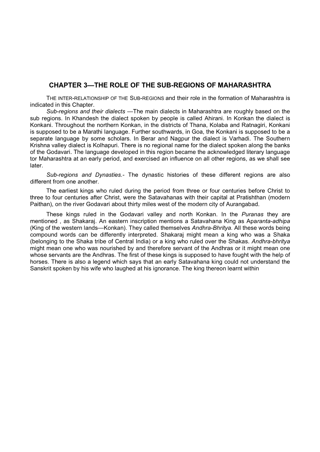 Chapter 3—The Role of the Sub-Regions of Maharashtra