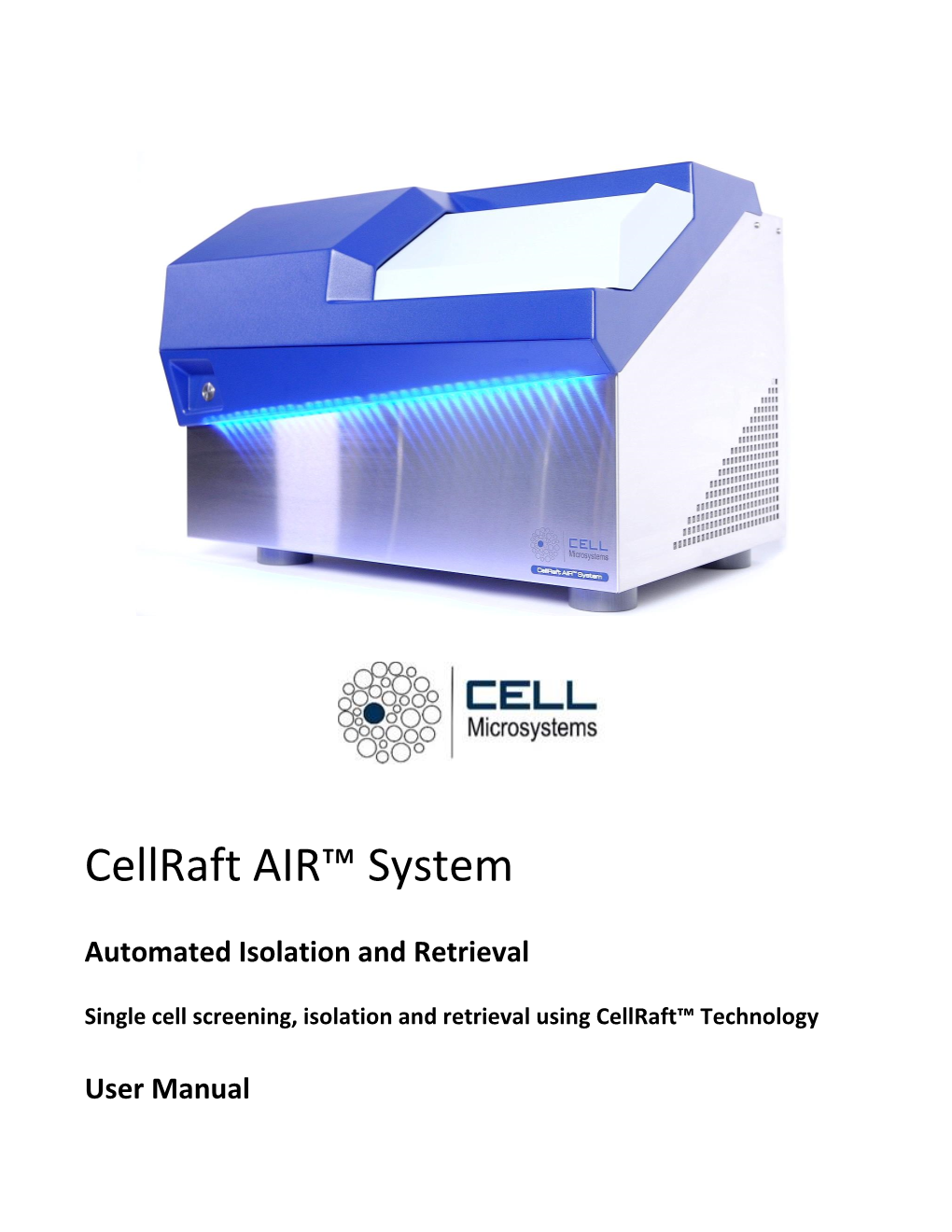 AIR™ System User Manual