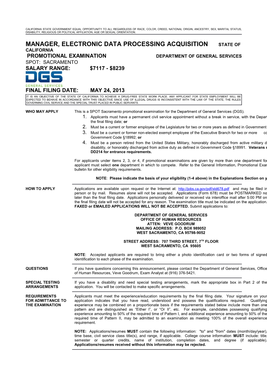 Dgs Promo Bulletin s2