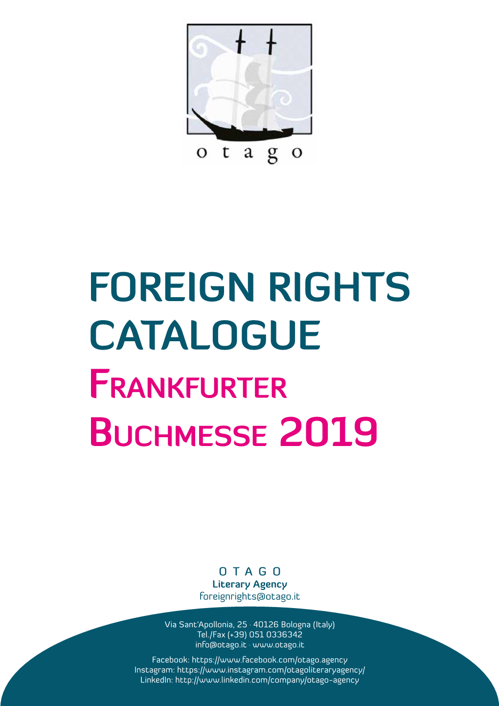 FOREIGN RIGHTS CATALOGUE Frankfurter Buchmesse 2019