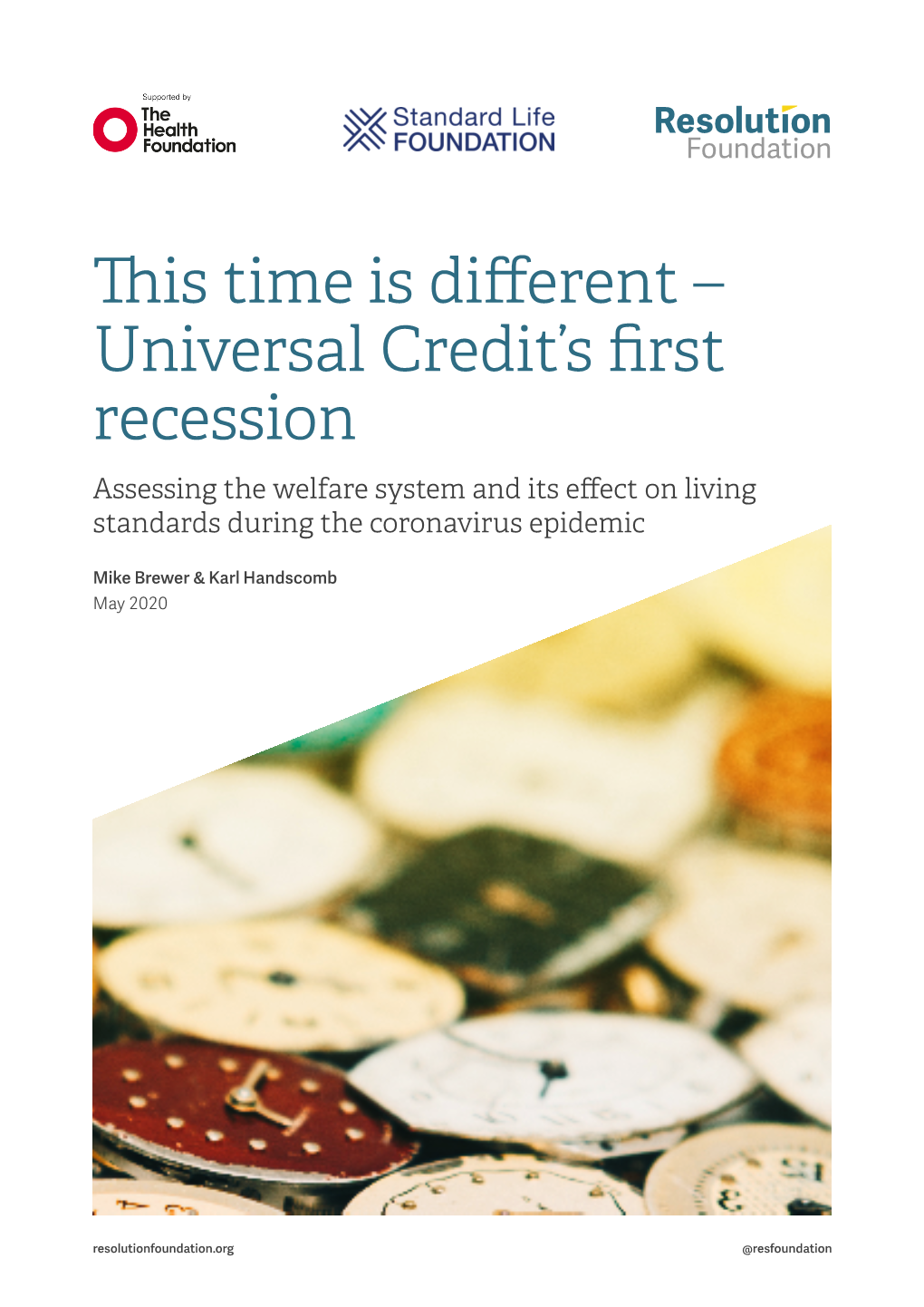 This Time Is Different – Universal Credit's First Recession