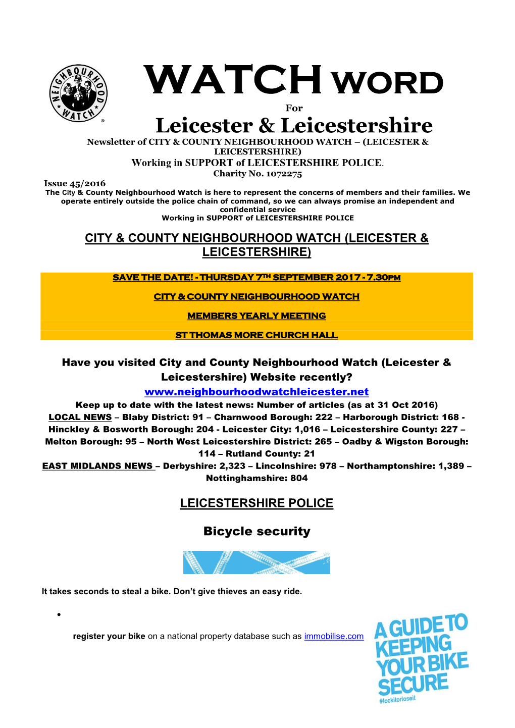 Leicester & Leicestershire