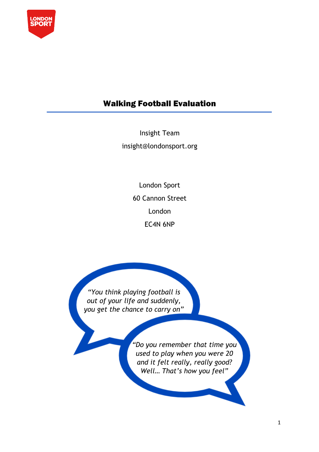 Walking Football Evaluation (Main Report)