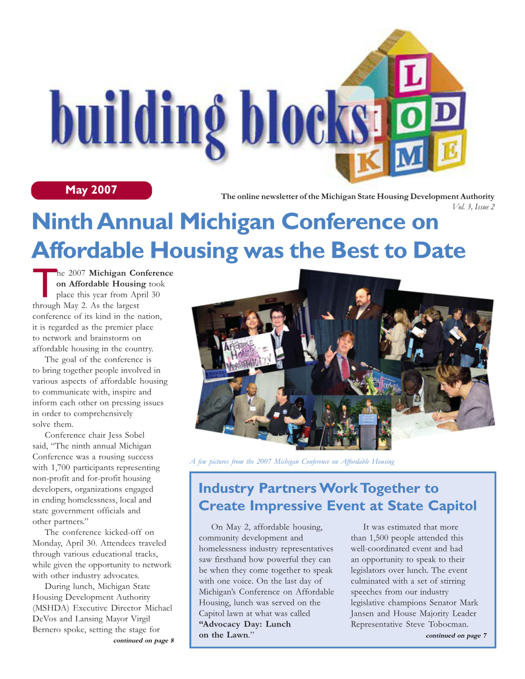 Ninth Annual Michigan Conference on Affordable Housing Was the Best To