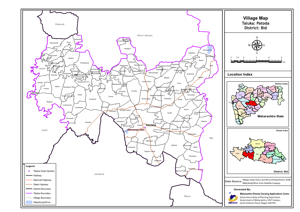 Patoda District: Bid