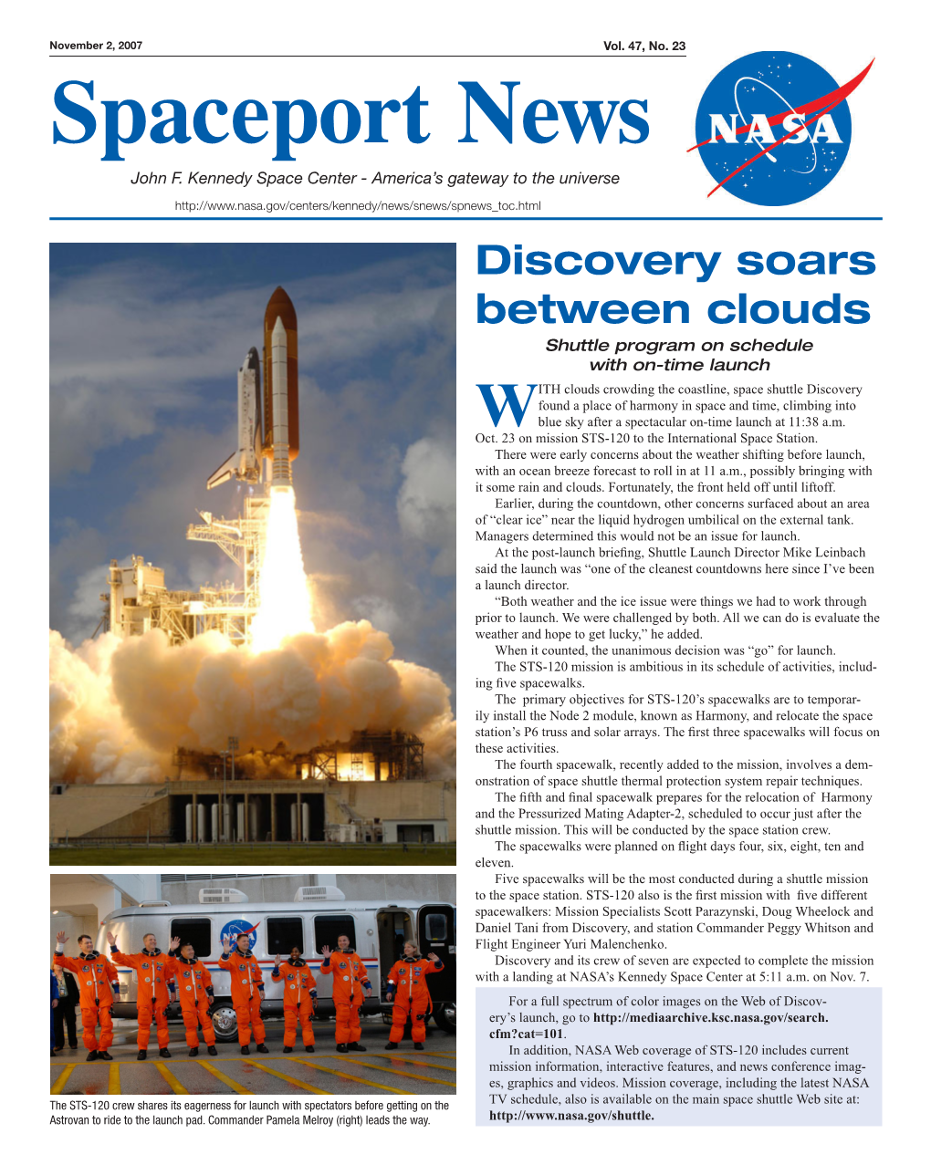 Spaceport News John F