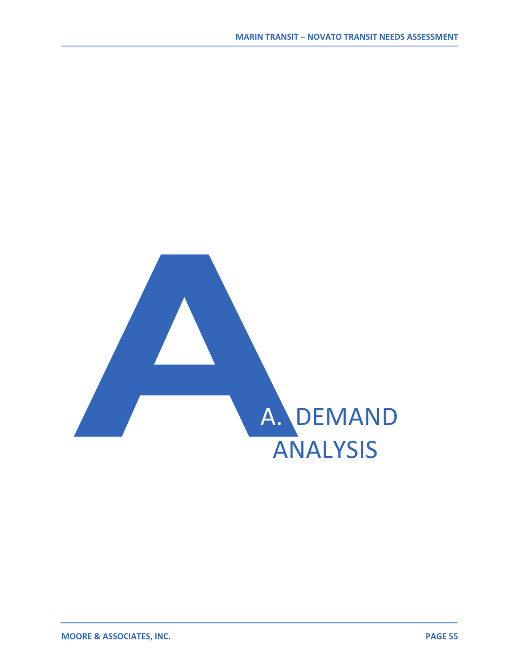 A. Demand Analysis