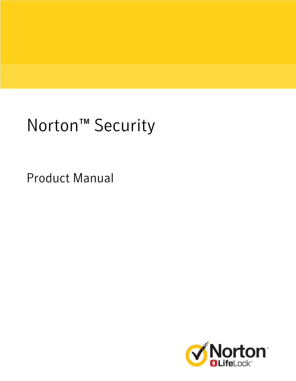 Norton™ Security: Product Manual