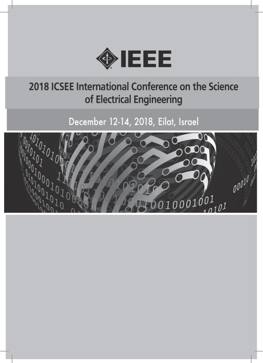 2018 ICSEE International Conference on the Science of Electrical Engineering December 12-14, 2018 | Eilat, Israel | 5 Committees