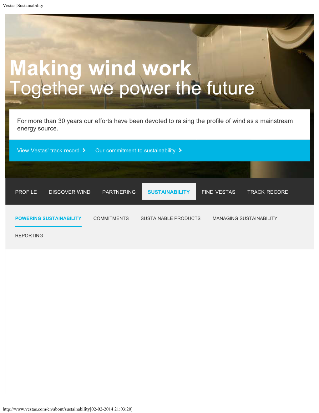 Making Wind Work Together We Power the Future