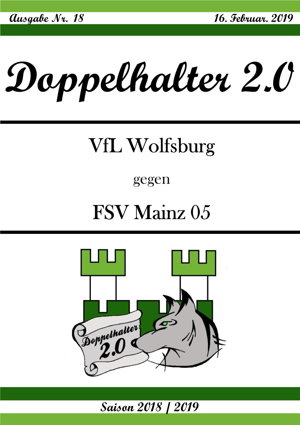 16.02.2019 – (18) Vfl Gegen FSV Mainz 05
