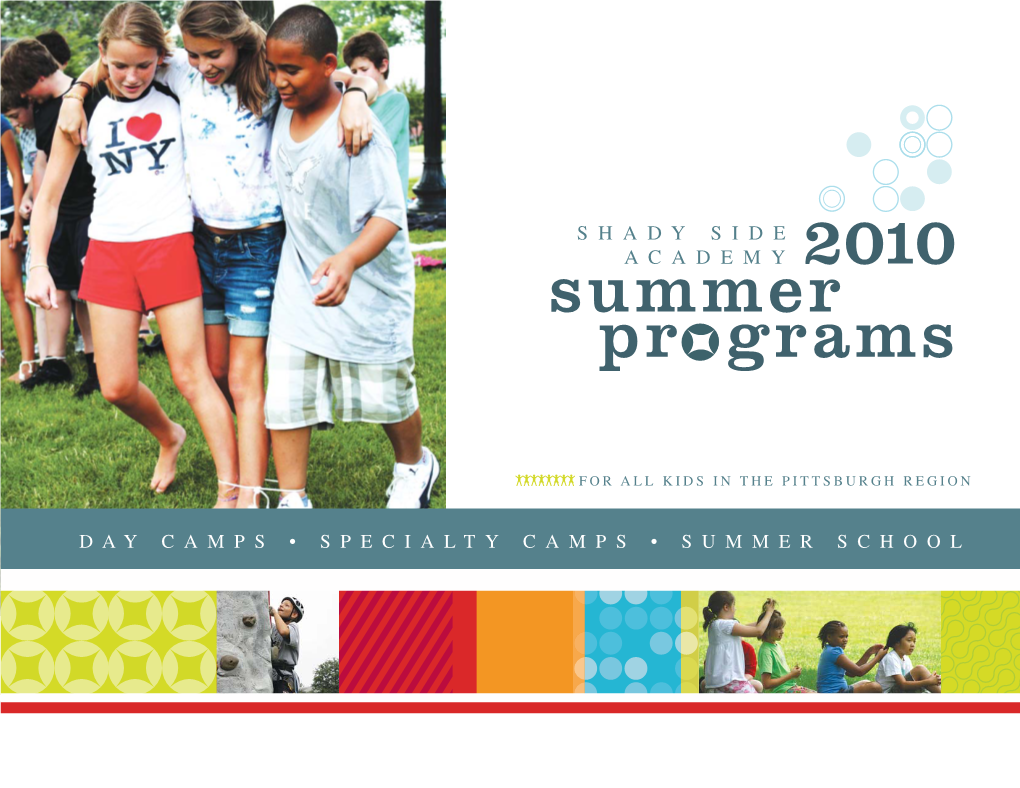 Summer Programs