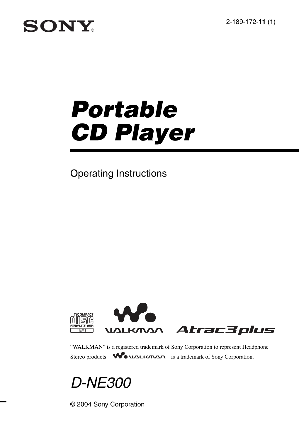 Portable CD Player