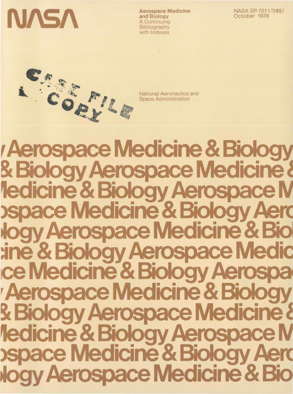Aerospace Medicine & Biology & Biptogy Aerospace Medicine I