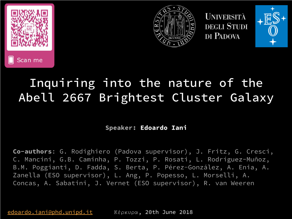 Inquiring Into the Nature of the Abell 2667 Brightest Cluster Galaxy