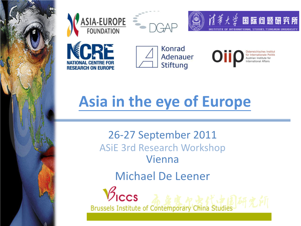 Asia in the Eye of Europe