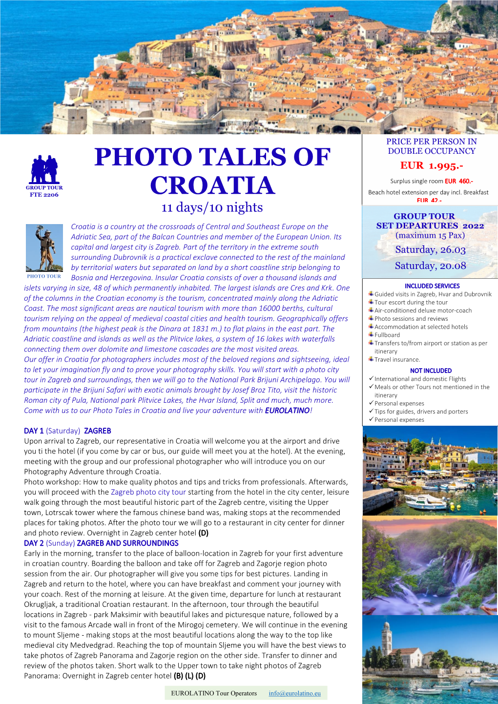 Photo Tales of Croatia