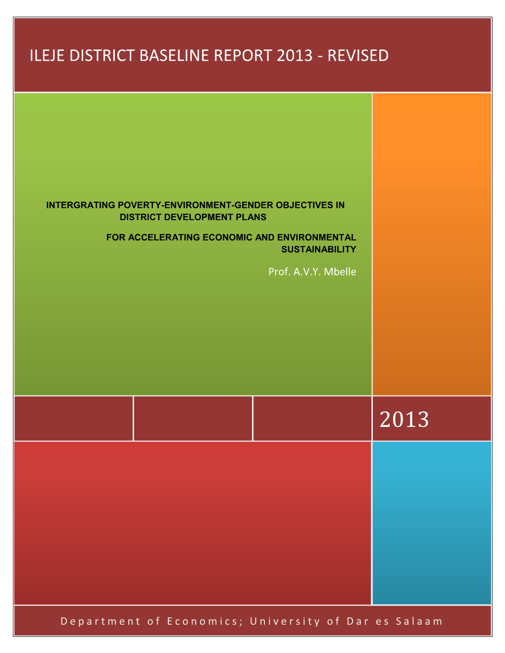 Ileje District Baseline Report 2013 - Revised