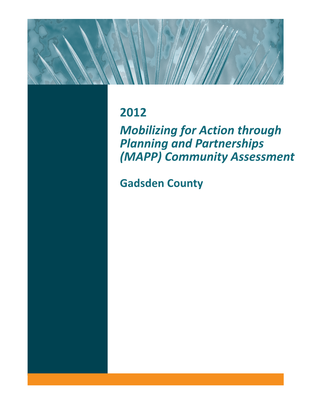 Gadsden County Gadsden County Mobilizing Through Action for Planning And