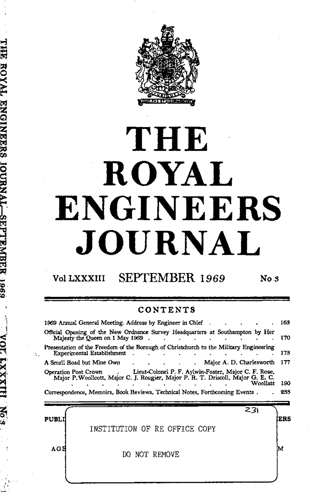 Royal Engineers Journal