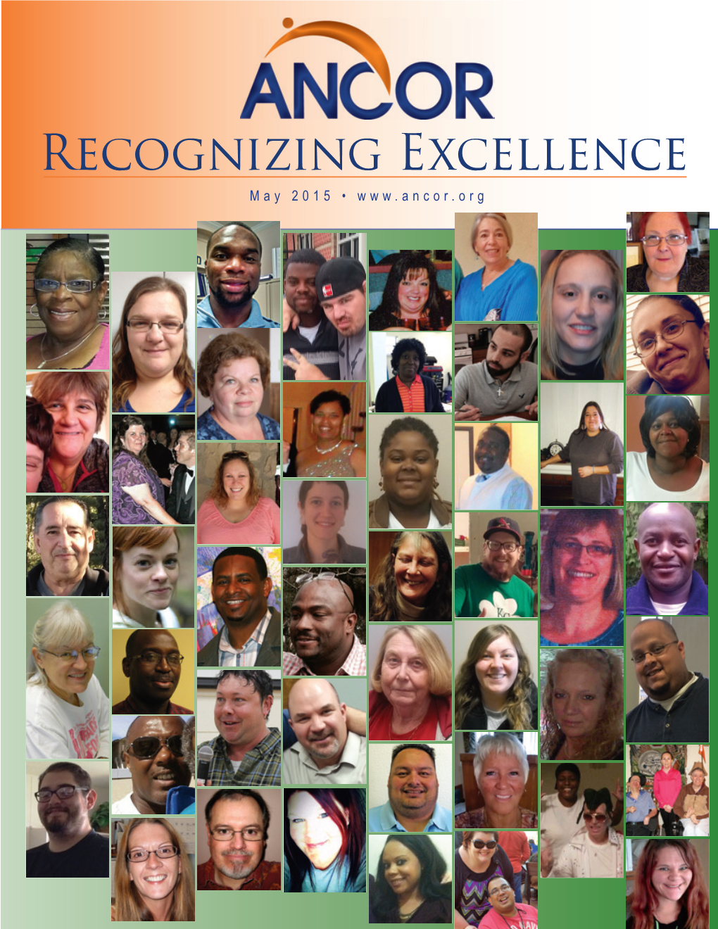 Recognizing Excellence May 2015 •